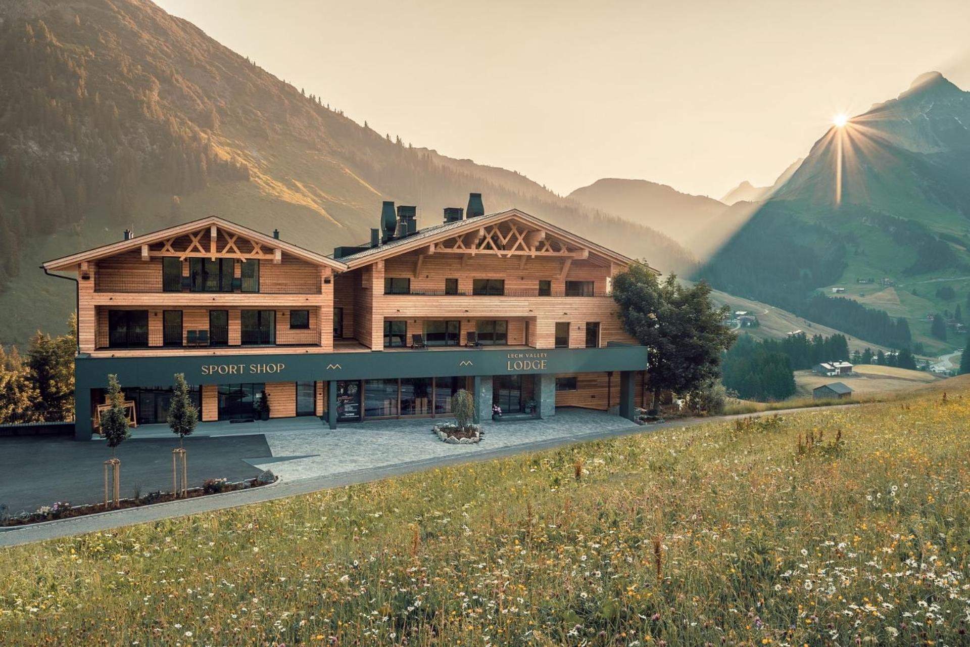 Lech Valley Lodge Warth  Kültér fotó